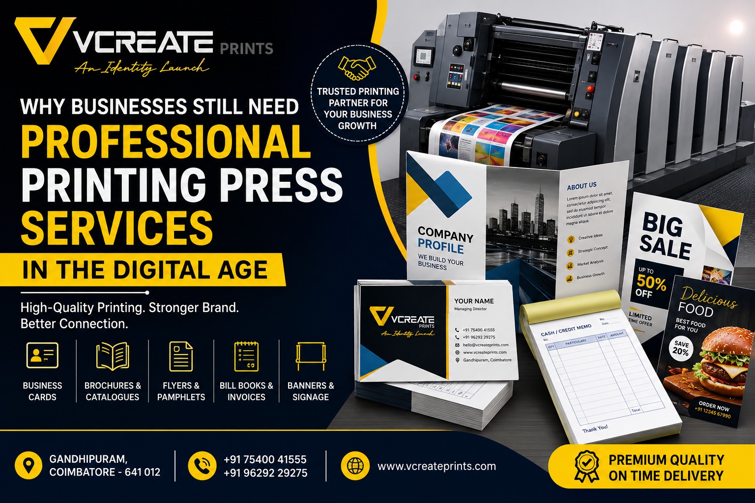 Professional Printing Press Services in Coimbatore